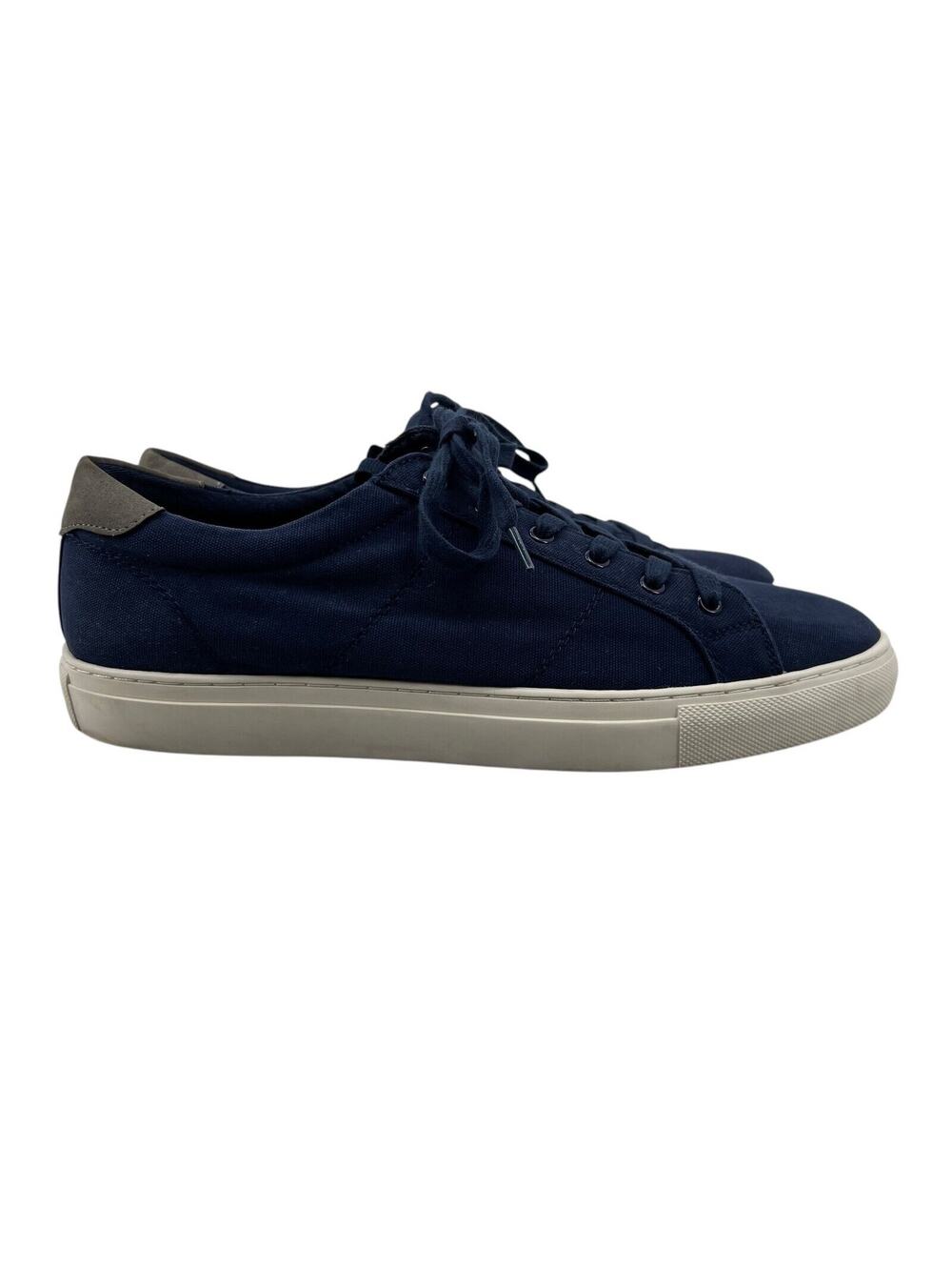 Abound Mens 10 Sneakers Navy Canvas‎ Aboliver Lace Up Low Top City Casual Shoes
